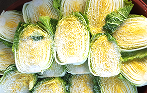 포전 농촌체험 휴향마을 상차림